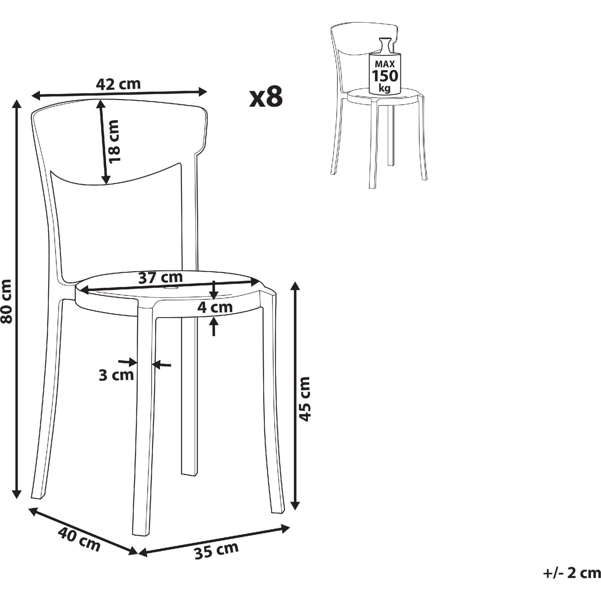 Thumbnail - Beliani, Stühle, Vieste
