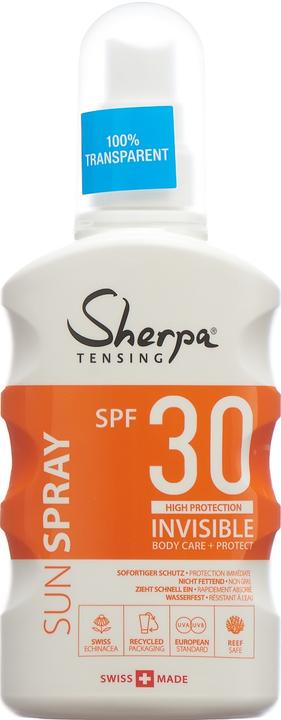 Immagine prodotto Sherpa Tensing Invisibile (Spray solare, SPF 30, 175 ml, 184 g)