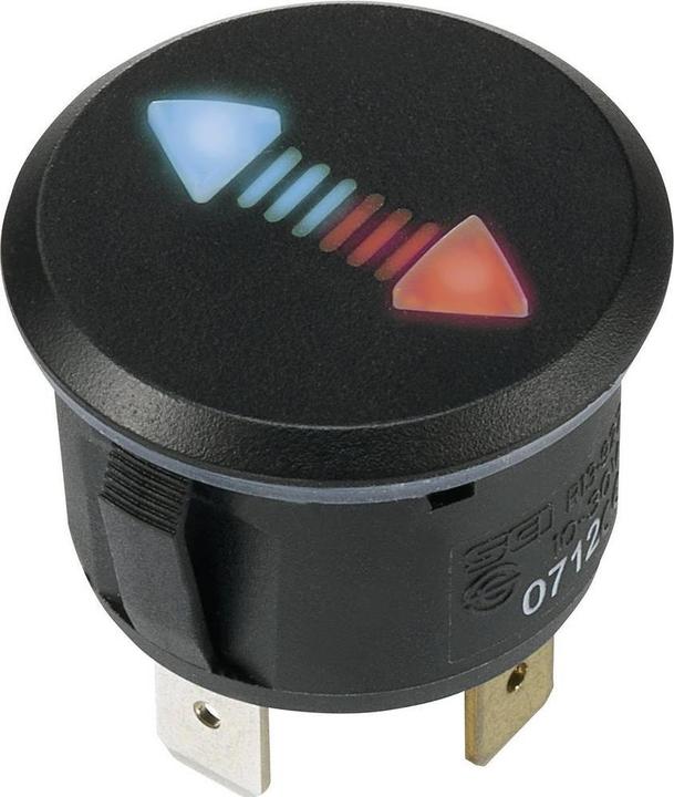 SCI R13-927-01-WWUR-UR Interruttore a gradino per veicoli R13-927-01-WWUR-UR 30 V/DC 1 x Off/Egg