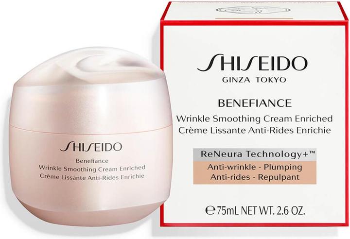 Immagine prodotto Shiseido Crema lisciante arricchita con una crema lisciante per le rughe (75 ml, Crema da giorno)