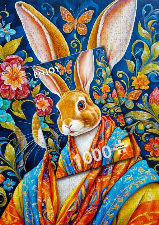 Produktbild Enjoy Puzzle Puzzle 1000 Teile - Cool Rabbit (1000 Teile)