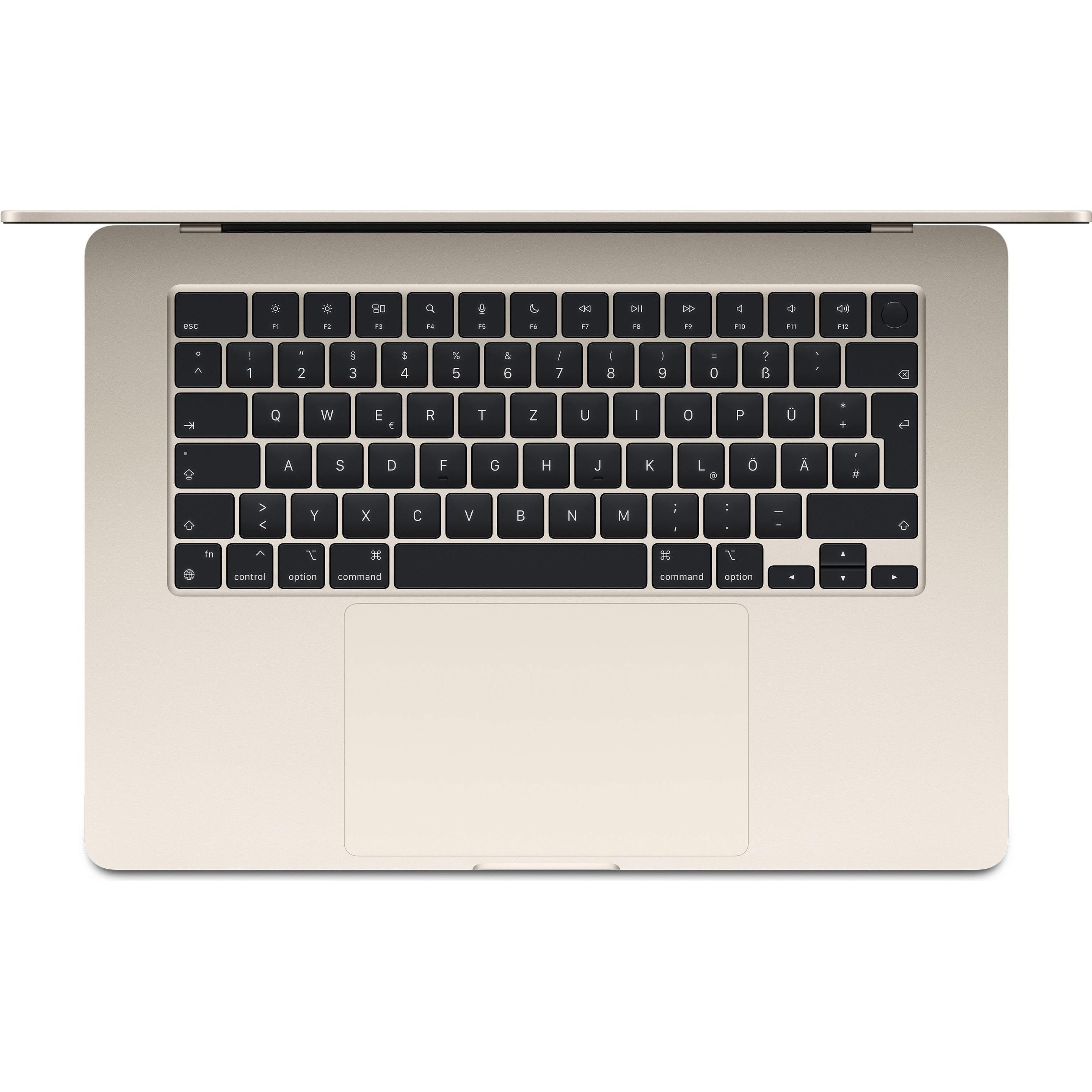 Thumbnail - Apple MacBook Air – 2024 (15", M3, 16 GB, 256 GB, DE), Notebook, Gold