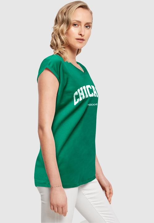 Produktbild Merchcode Ladies Chicago Wording - T-Shirt - 117985 (M)