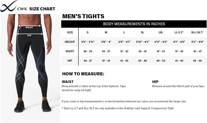 Produktbild CW-X Pantaloni Compressione Stabilyx (M)
