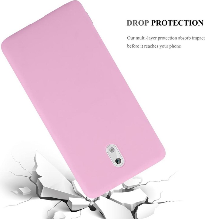 Actual product image Cadorabo TPU Candy Cover (Samsung Galaxy J3 2017 (US version))