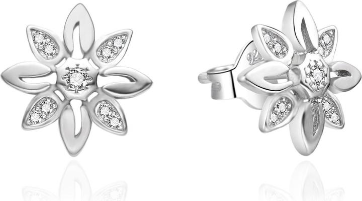Immagine prodotto Agato - Charming silver earrings Flowers AGT-E259PW (Argento)