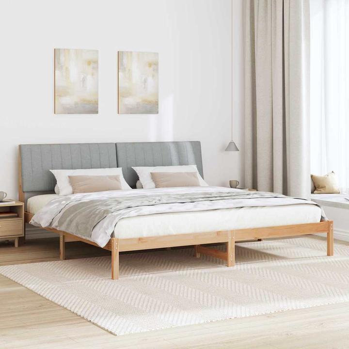 Produktbild vidaXL Modernes Bett (200 x 200 cm)