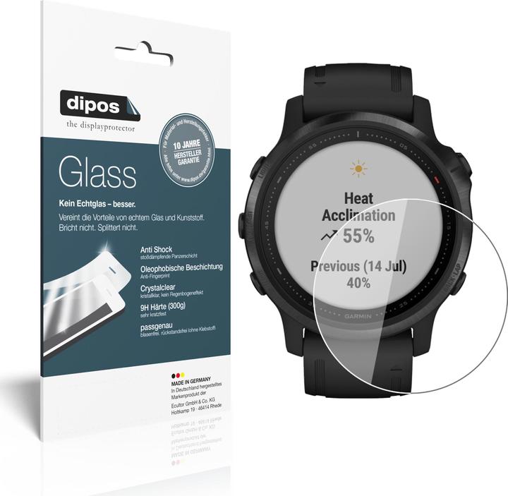 Produktbild Dipos Displayschutz Anti-Shock (fenix 6S Pro)