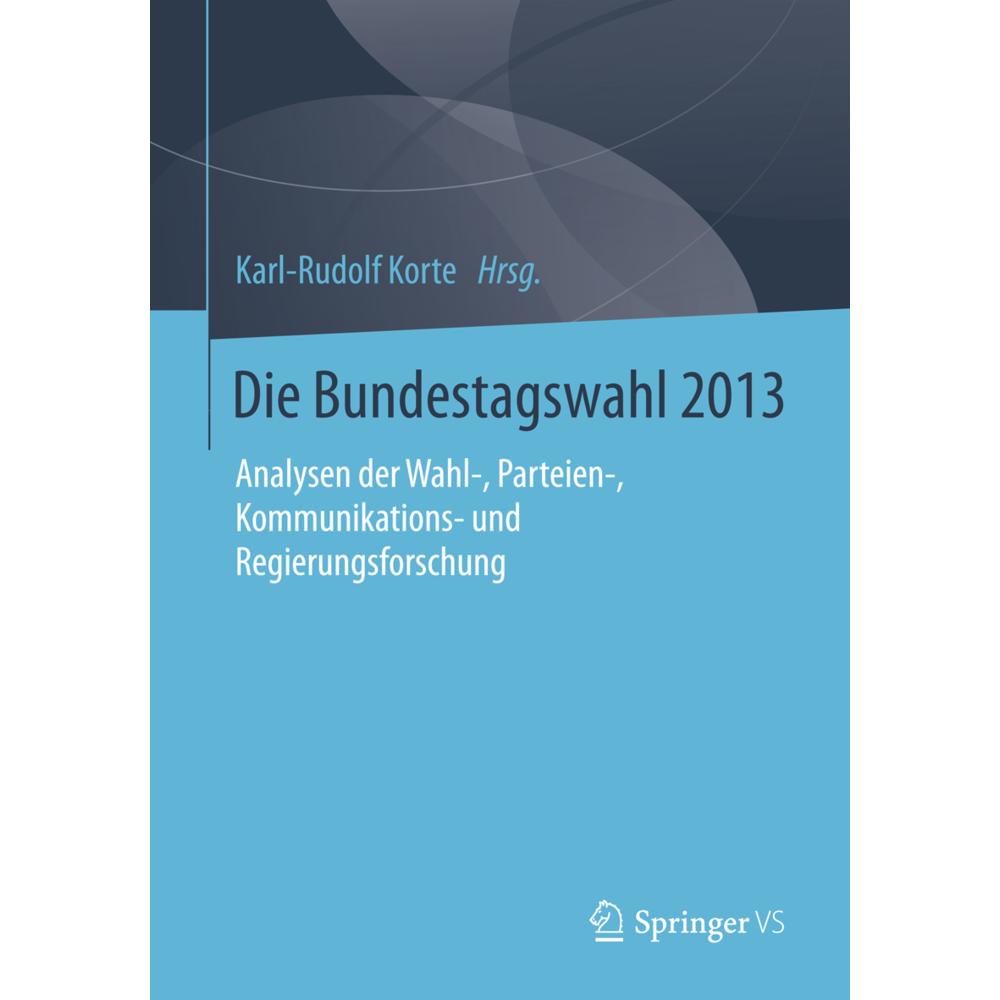 Die Bundestagswahl 2013, Fachbücher