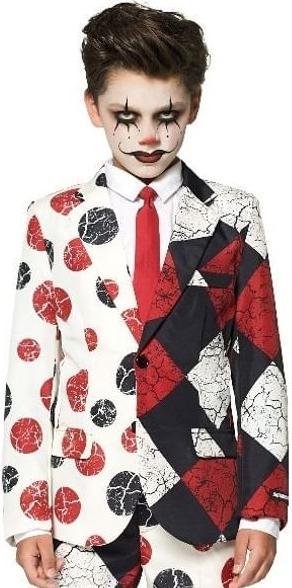 Actual product image OppoSuits Boys Vintage Clown (122, 128, 134)