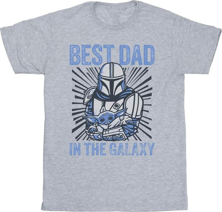 Produktbild Star Wars Mandalorian Best Dad Galaxy TShirt (XL)