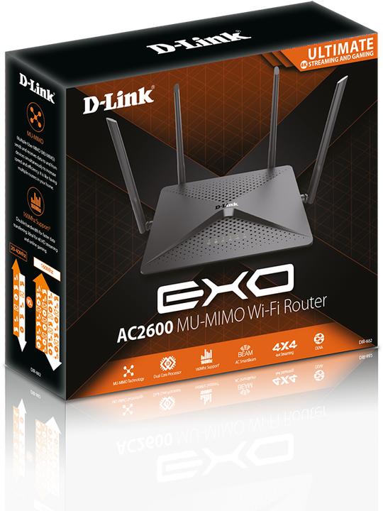 Actual product image D-Link Ac2600 Exo
