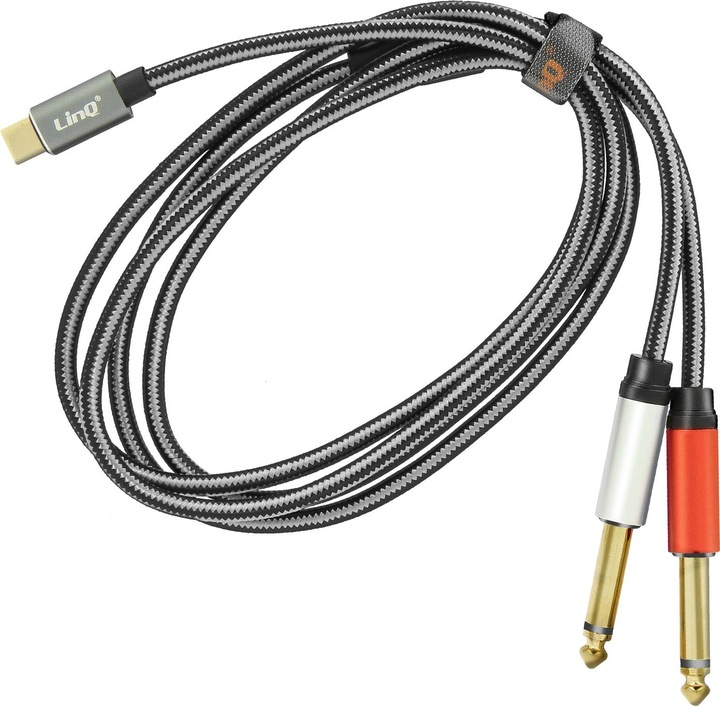 Produktbild LinQ 2in1 (1.50 m, 6.3mm Klinke (Jack), USB)