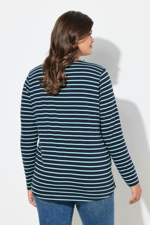 Produktbild Laurasøn Ringelshirt, Langarm, Rundhalsausschnitt (48)