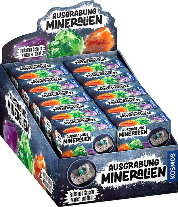 Kosmos Ausgrabung Mineralien und Fossilien