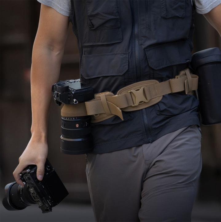 Actual product image Pgytech OneMo Photography Waist Belt (Coyote Brown) (Hip belt)