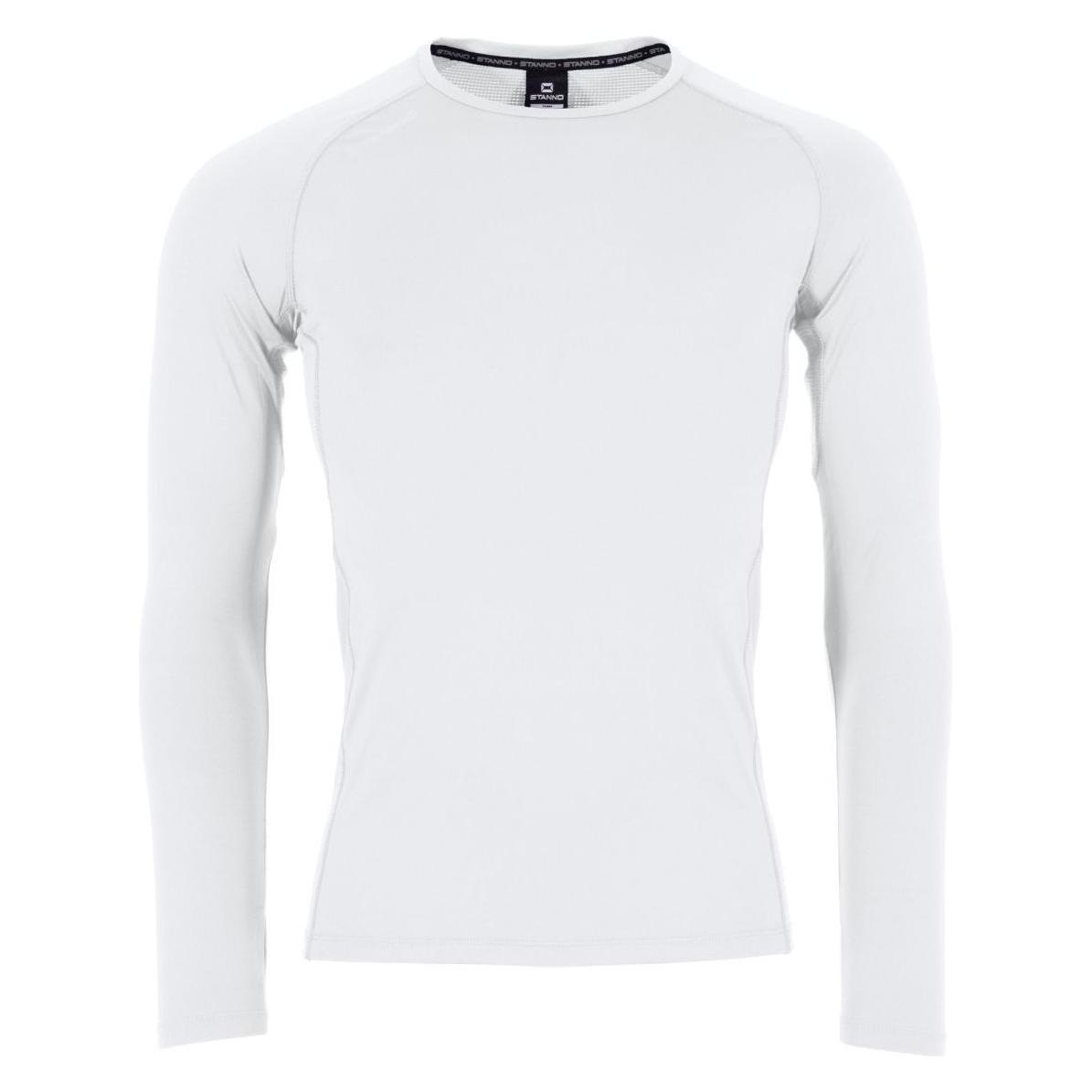 Stanno, Herren, Funktionsshirt, Core Baselayer Langarmshirt (M), Weiss, M