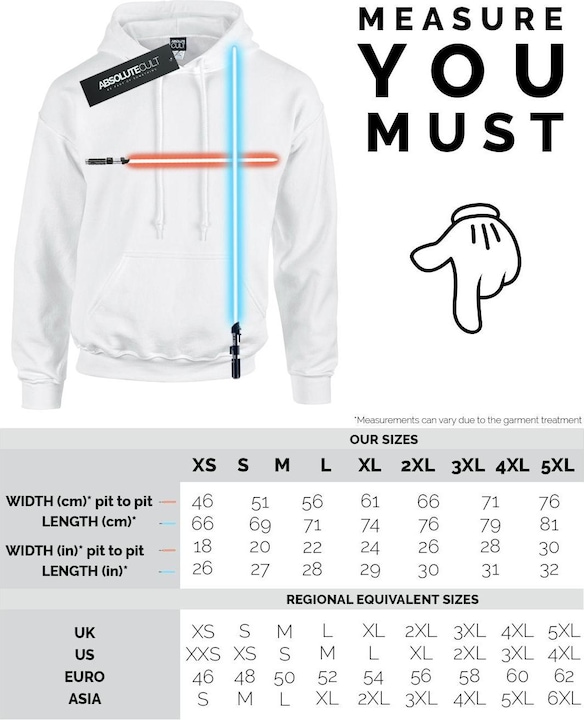 Actual product image Star Wars Mens The Mandalorian Galactic Empire Insignia Breast Print Hoodie (3XL)