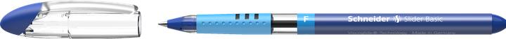 Immagine prodotto Schneider Biros Slider Basic 0,35 mm blu a prova di documento Colore del cilindro: trasparente (Blu, 1 x)
