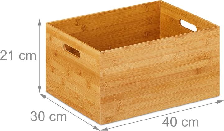 Actual product image Relaxdays Storage box (30 x 40 x 21 cm, 25.20 l)