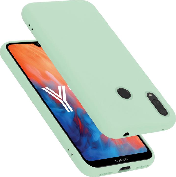 Produktbild Cadorabo TPU Liquid Silicone Case Cover (Huawei Y7 Prime (2019), Huawei Y7 (2019))