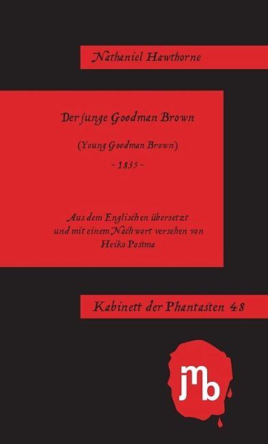 Produktbild Der junge Goodman Brown (Deutsch, Nathaniel Hawthorne)