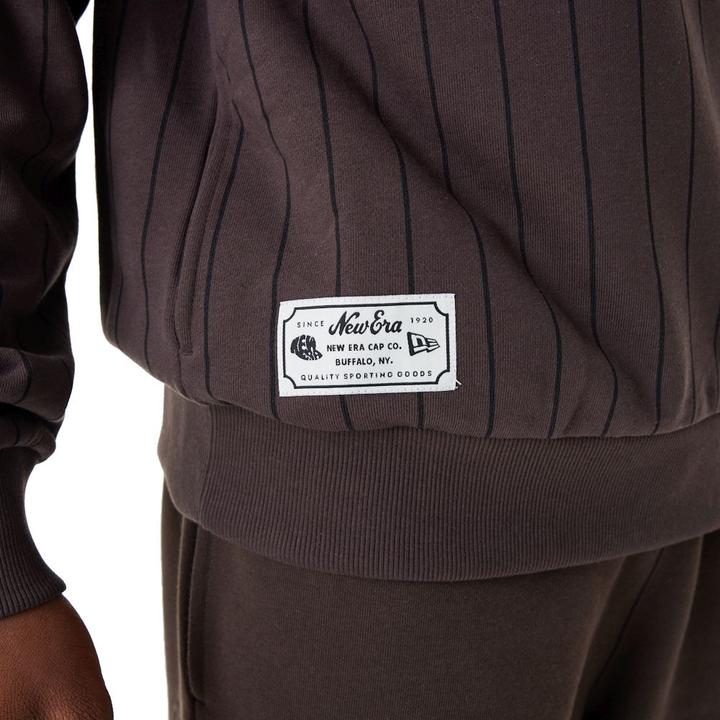 Immagine prodotto New Era Felpa in pile oversize - PINSTRIPE marrone - XXL (XXL)