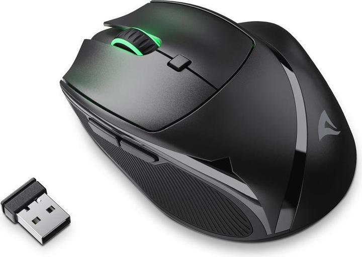 Produktbild Sharkoon OfficePal M25W Black (Kabellos, Kabelgebunden)