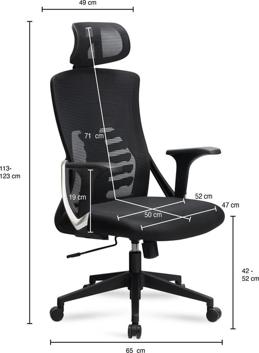 Produktbild FineBuy Bürostuhl
