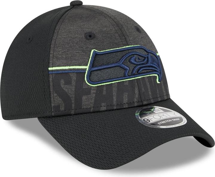 Actual product image New Era 9Forty Stretch Training 2023 Seattle Seahawks