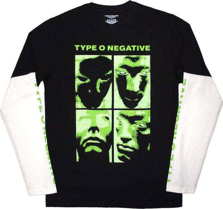 Produktbild Type O Negative Faces Sleeve Print (Longsleeve) (M)