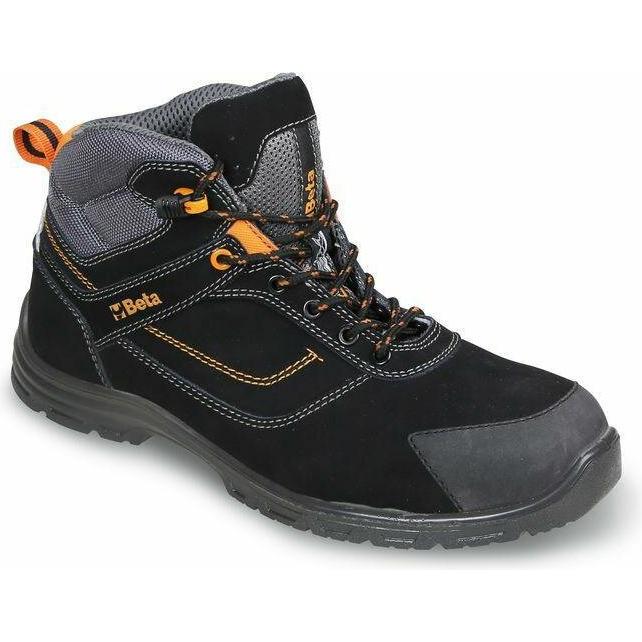 BETA, Sicherheitsschuhe, 7218FN - Schnür-Stiefel aus "Action"-Nubukleder, wasserabweisend, mit abriebfestem Einsatz im Z...