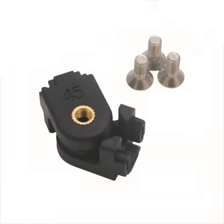 Produktbild M5Stack 12 Stück 45° Winkelverbinder für 1515 Aluminiumprofil