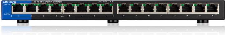 Actual product image Linksys Lgs116p (16 Ports)