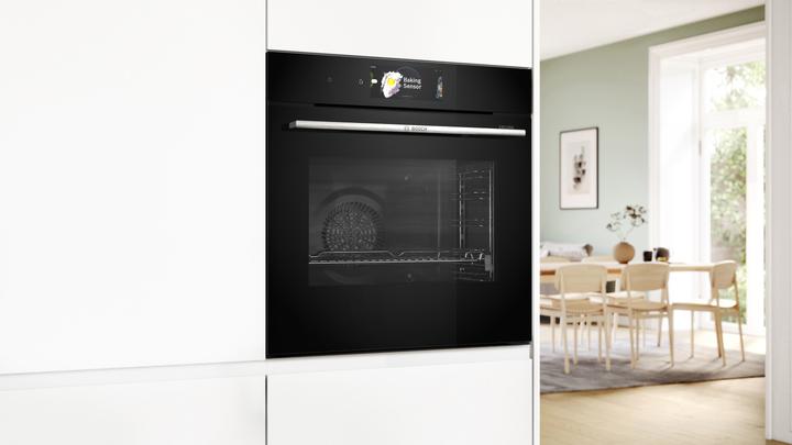 Immagine prodotto Bosch Hausgeräte Serie 8, forno da incasso, 60 x 60 cm, nero, HBG778NB1