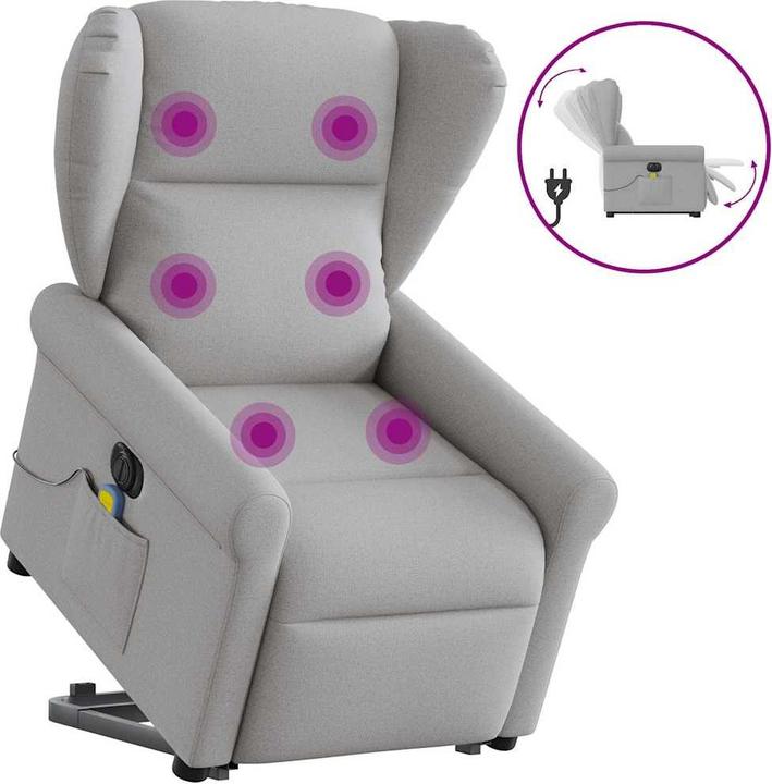 Image du produit vidaXL Massagesessel mit Aufstehhilfe