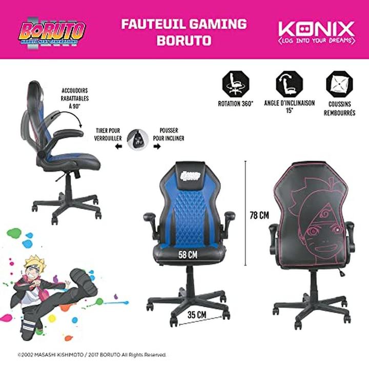 Produktbild Konix Boruto Gaming Chair
