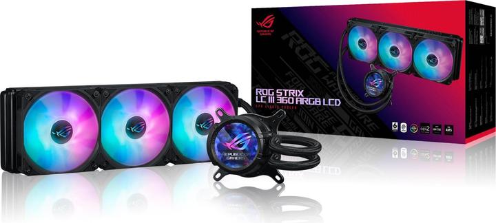 Immagine prodotto ASUS ROG STRIX LC III 360 ARGB LCD (schwarz)