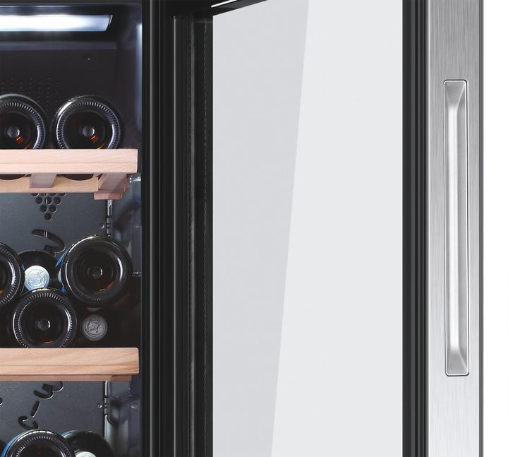 Actual product image Haier Wine cellar WS105GA Wine cellar with compressor Free installation Black 105 bottle/barrel