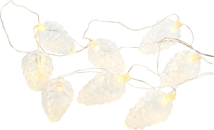 Image du produit Sirius Guirlande lumineuse LED Celina Pomme de pin, Transparent, 8 LED (1.90 m)