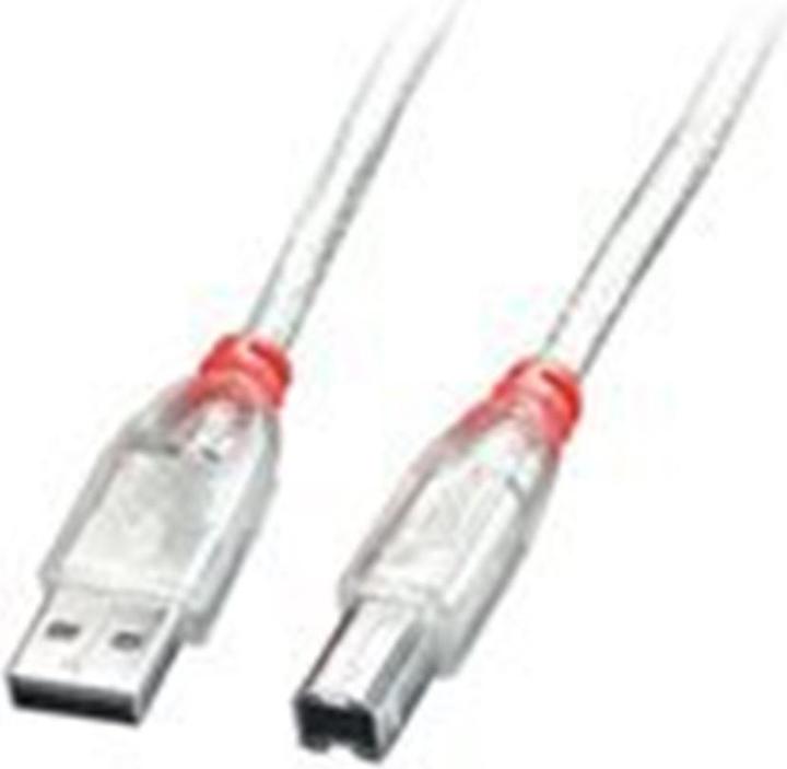 Produktbild Lindy USB 2.0 Kabel Typ A/B (0.50 m, USB 2.0, 2.50 W)