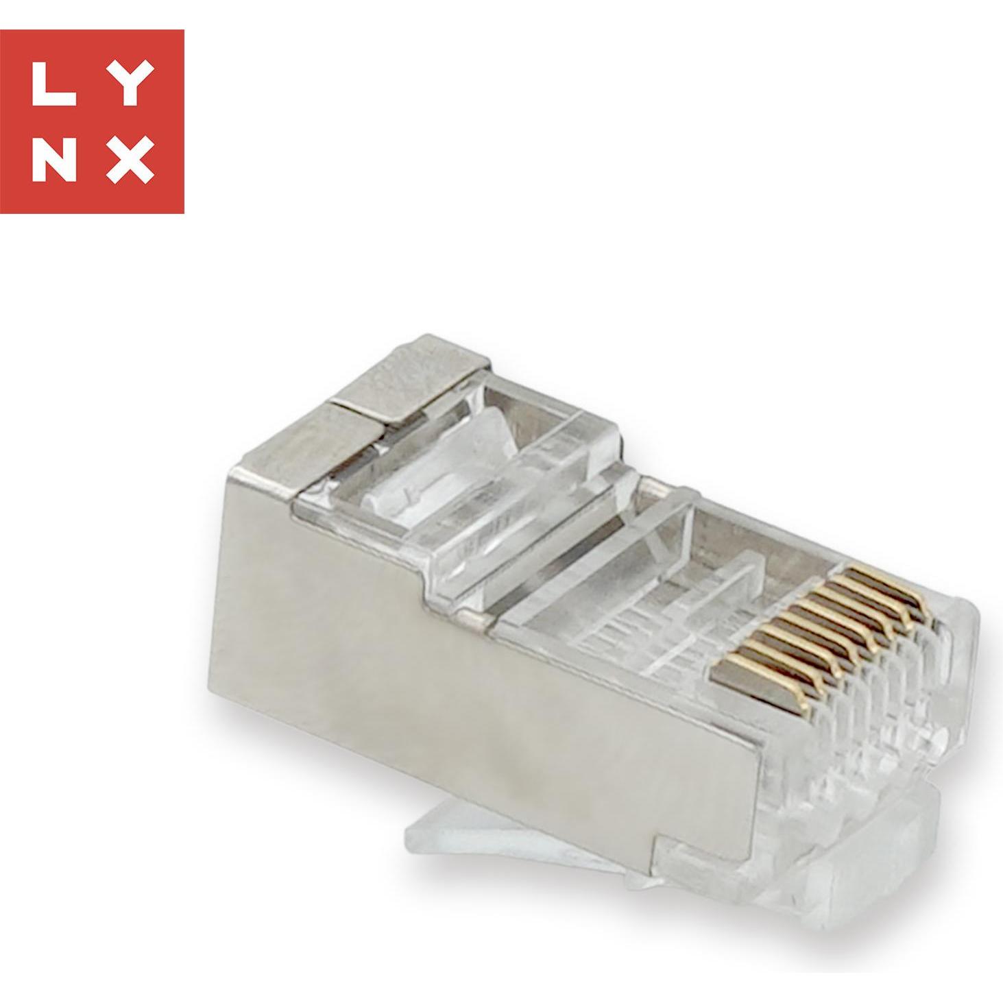 Lynx Cs Conettore LYNX STP Cat6a, 50µ, 100k, Accessori di rete