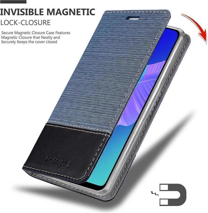 Productafbeelding Cadorabo Boek Jeans Optiek Cover (Huawei Nova 7i, Huawei P40 Lite)