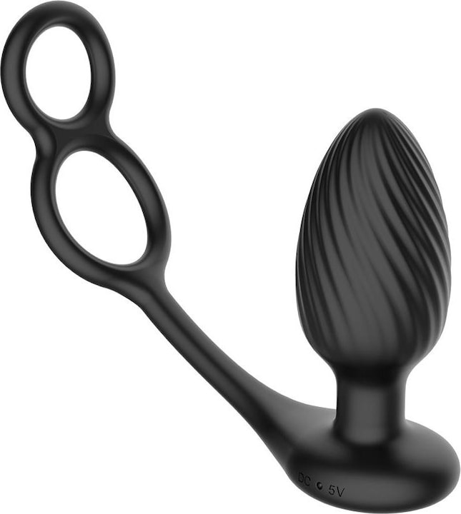 Nexus Tornado Rotierende Analplug mit Cock & Ball Ringen