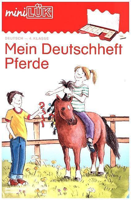 Produktbild miniLÜK: mein Pferde-Deutschheft 4. Klasse (Deutsch)
