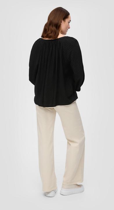 Produktbild S.Oliver Bluse Fliessende Bluse mit Streifenmuster (38)