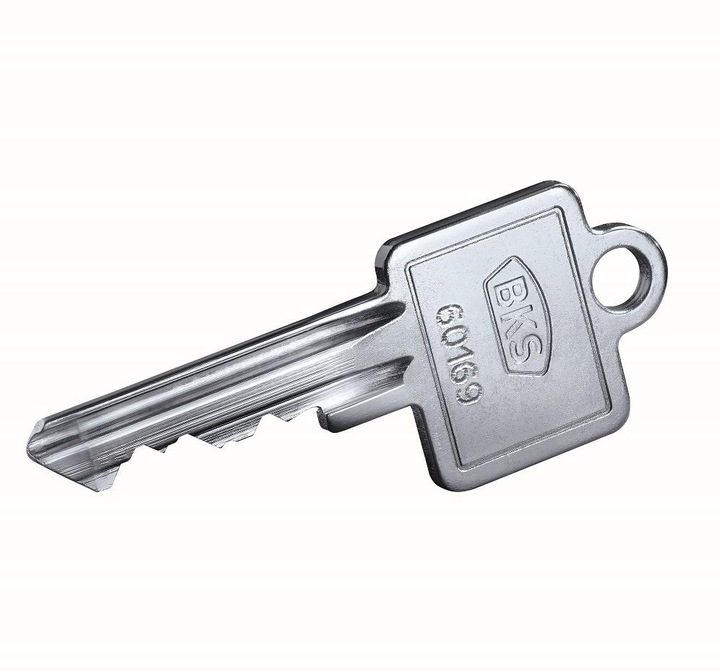 Produktbild BKS Profildoppelzylinder PZ 8802 27/31 mm Not- und Gefahrenfunktion einseitig Anzahl Schlüssel 3 vers... (Profildoppelzylinder)