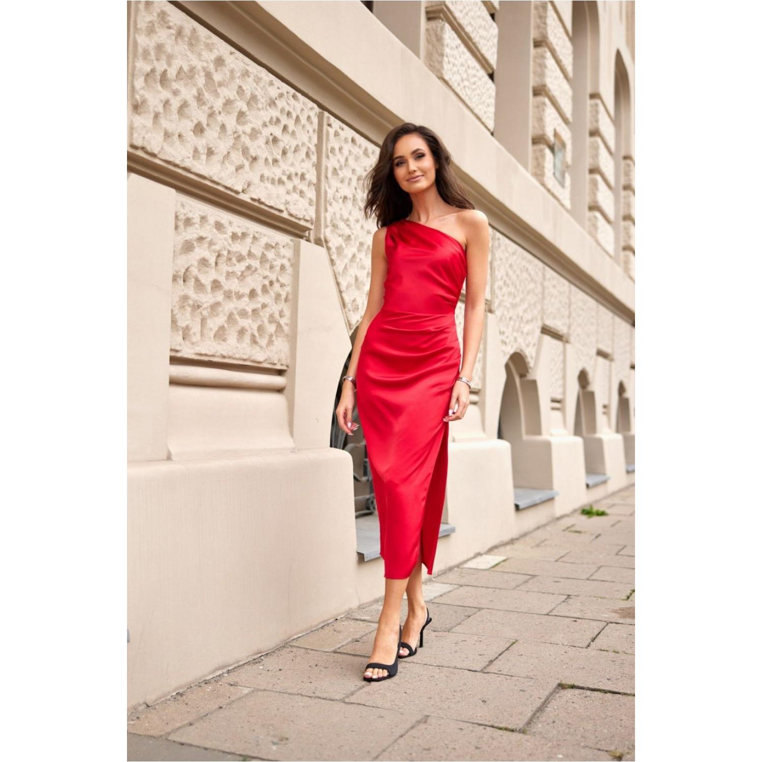 Thumbnail - Roco Fashion, Damen, Kleider, Abendkleid model, Rot, (38)