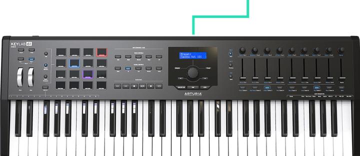 Productafbeelding Arturia KeyLab 61 MKII (Toetsenbord)