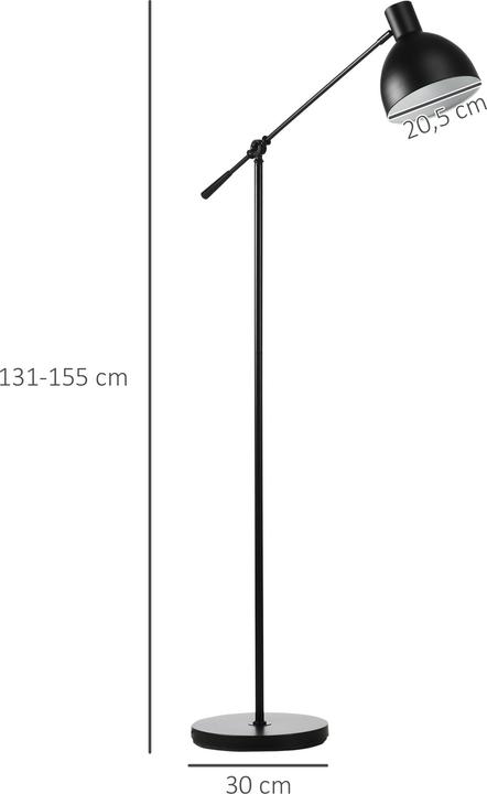 Actual product image Homcom Stehlampe (E27)